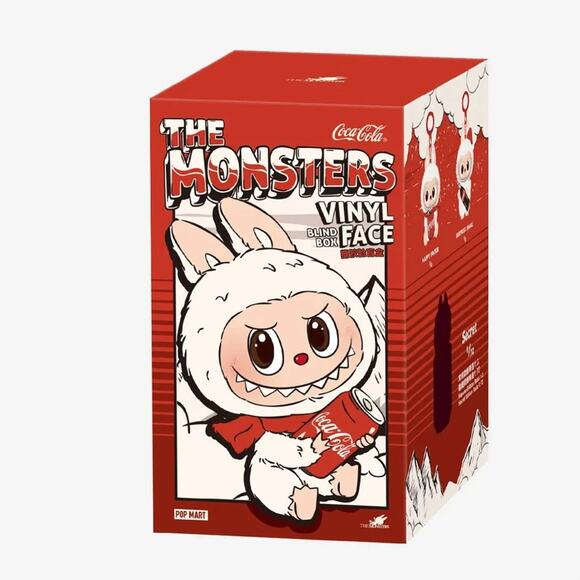 Pop Mart Labubu Coca-Cola The Monsters Vinyl Face Suprise Shake - Picture 6 of 6